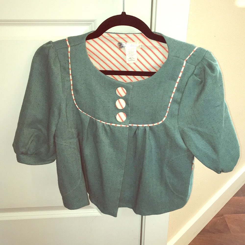 Boutique crop adorable jacket
